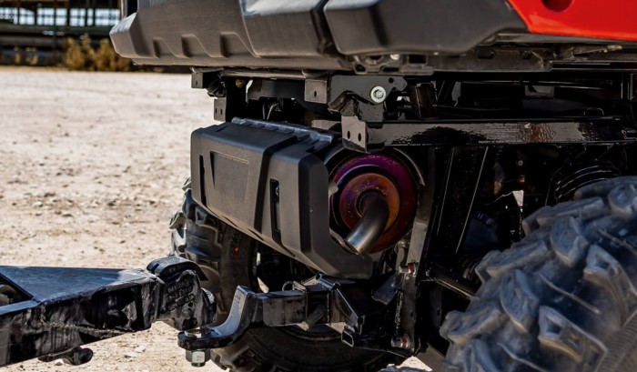 Rubber Mounted Engine & Exhaust