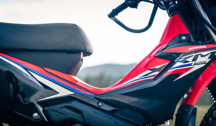 Low Seat Height & Step Through Design